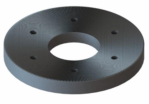 Disc of plastic pulverizer machine